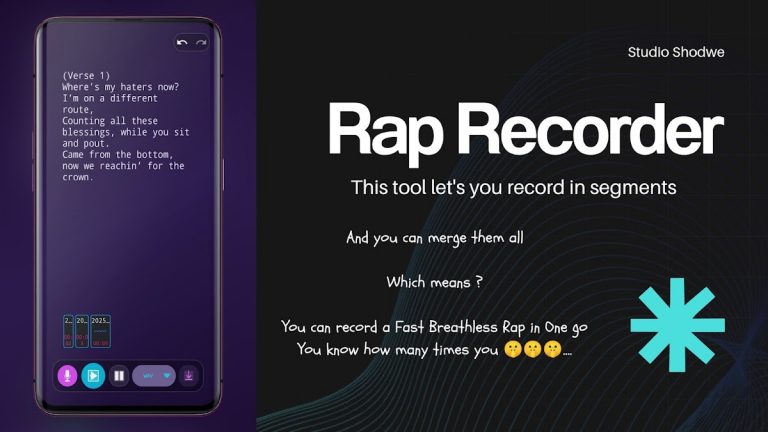 Rap Lyrics Studio Rapper maker для Android — скриншот 4