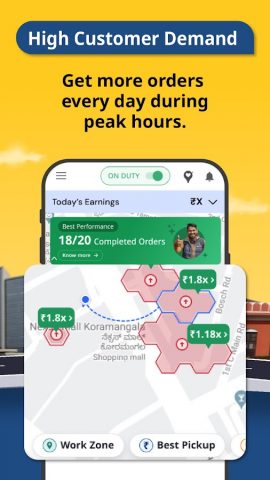 Rapido Captain для Android — скриншот 3