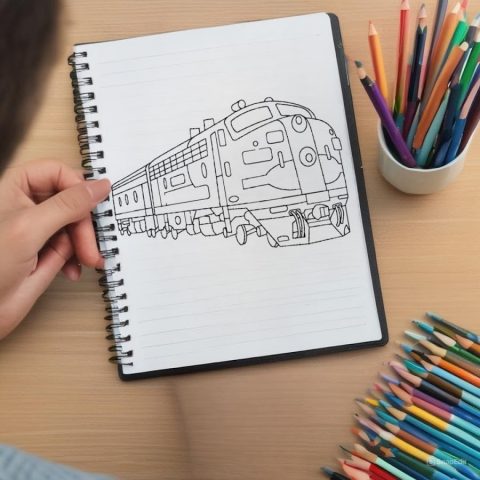 Раскраска поезда для Android — скриншот 3