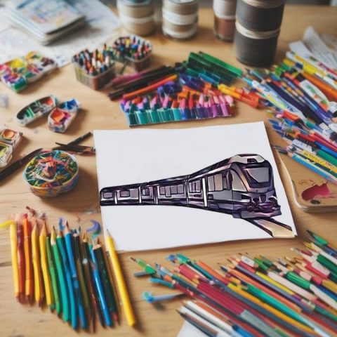 Раскраска поезда для Android — скриншот 4