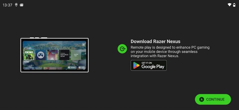 Razer PC Remote Play для Android — скриншот 2