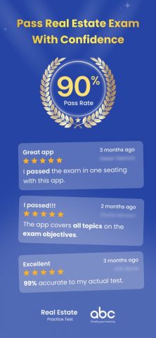 Real Estate Practice Test 2026 для iOS — скриншот 1