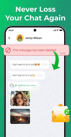 Recover Deleted Messages: WA для Android — скриншот 1