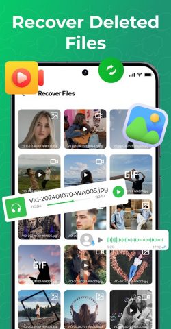 Recover Deleted Messages: WA для Android — скриншот 3