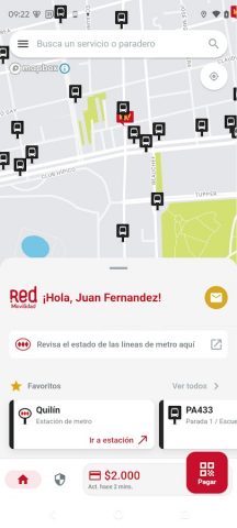 Red Movilidad для Android — скриншот 2