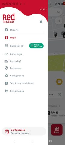 Red Movilidad для Android — скриншот 3