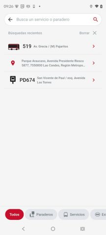 Red Movilidad для Android — скриншот 4