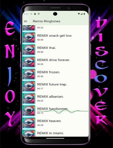 Remix Ringtones для Android — скриншот 4