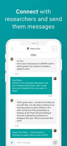 ResearchGate для iOS — скриншот 3