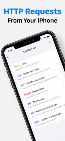 Rest – HTTP API Client для iOS — скриншот 1