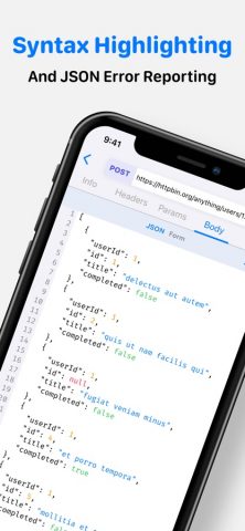 Rest – HTTP API Client для iOS — скриншот 3