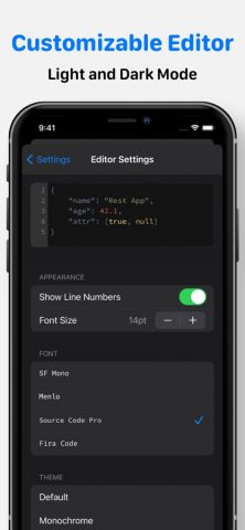 Rest – HTTP API Client для iOS — скриншот 5