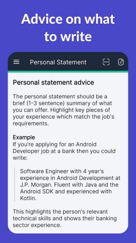 Resume Builder — CV Engineer для Android — скриншот 4