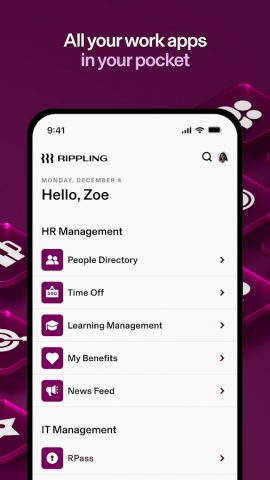 Rippling — HR, IT & Finance для Android — скриншот 2