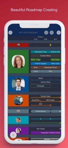 Roadmap — Timeline Plan Chart для iOS — скриншот 1