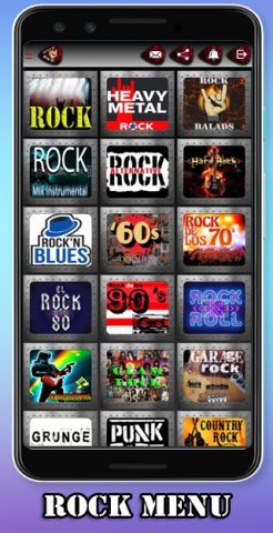 Rock Radio — Only Rock для Android — скриншот 3