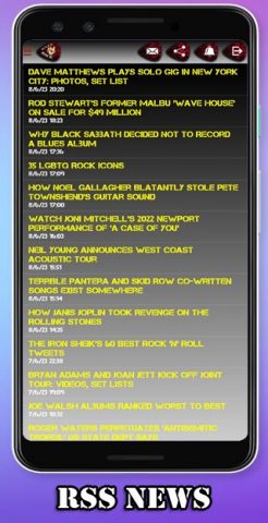 Rock Radio — Only Rock для Android — скриншот 5