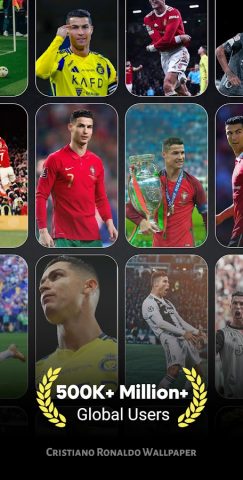 Soccer Ronaldo Wallpaper 2026 для Android — скриншот 1