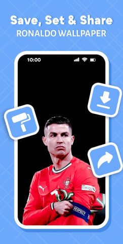 Soccer Ronaldo Wallpaper 2026 для Android — скриншот 4