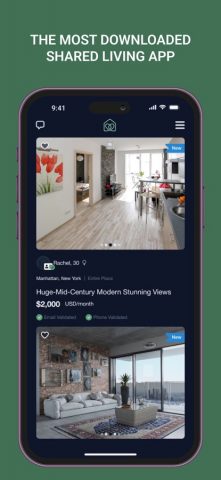 Roomster для iOS — скриншот 1