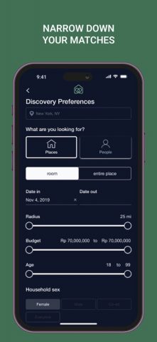 Roomster для iOS — скриншот 4