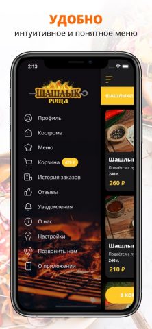 Роща | Кострома для iOS — скриншот 2