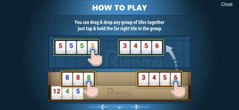 Rummy World для iOS — скриншот 3