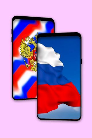Russia Flag Wallpaper для Android — скриншот 2