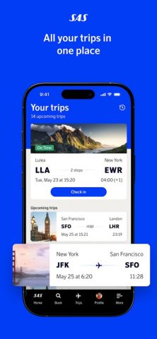 SAS – Scandinavian Airlines для iOS — скриншот 4