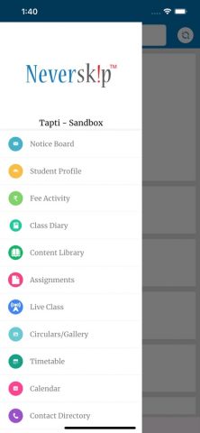 SCHOOL PARENT APP для iOS — скриншот 1