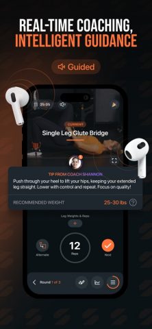 SHRED: Gym & Home Workouts для iOS — скриншот 3