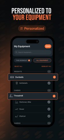 SHRED: Gym & Home Workouts для iOS — скриншот 4