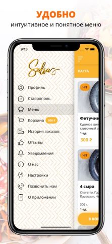 Salsa pizza&pasta | Ставрополь для iOS — скриншот 2
