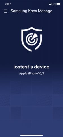 Samsung Knox Manage для iOS — скриншот 3