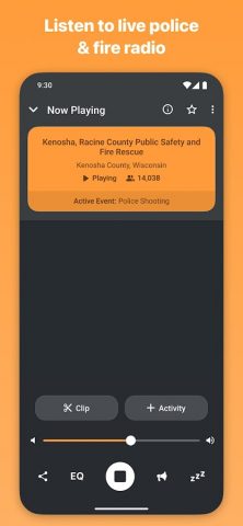 Scanner Radio — Police Scanner для Android — скриншот 1