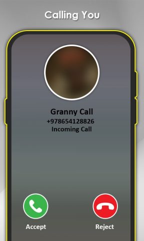 Scary Granny’s Video Call chat для Android — скриншот 5