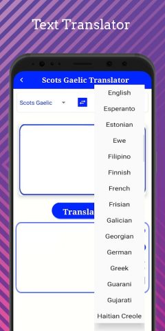 Scots Gaelic Translator для Android — скриншот 3