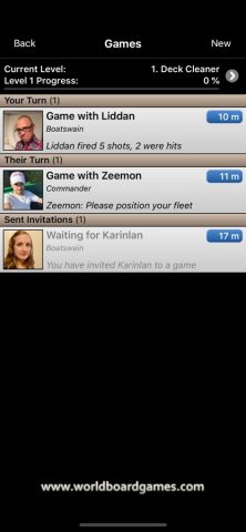 Sea Battle World для iOS — скриншот 2