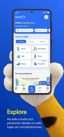 Seguros SURA для Android — скриншот 2