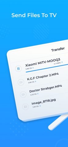 Send files to Android TV для iOS — скриншот 1