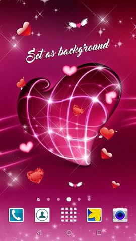 Сердце Живые Обои для Android — скриншот 4