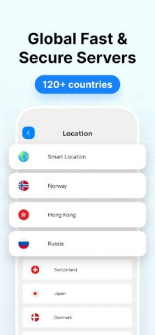Shark VPN: Private, Secure VPN для Android — скриншот 4