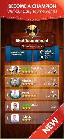 Skat Palace для iOS — скриншот 2