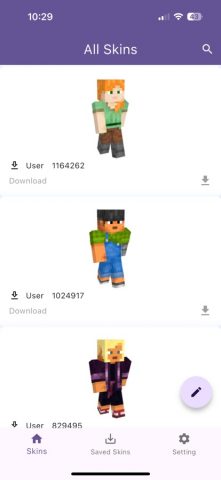 Skin Editor 3D for Minecraft — скриншот 4