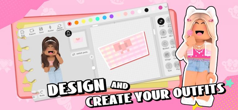 Skinzy: Skin Editor for Roblox для Android — скриншот 1