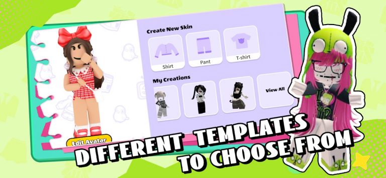 Skinzy: Skin Editor for Roblox для Android — скриншот 2