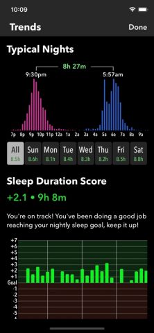 Sleep++ для iOS — скриншот 3