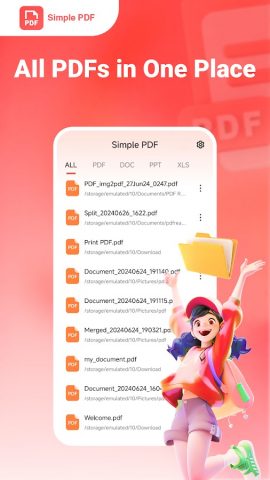 Smart PDF Reader для Android — скриншот 4