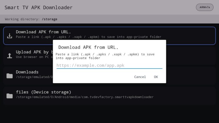 Smart TV APK downloader для Android — скриншот 2