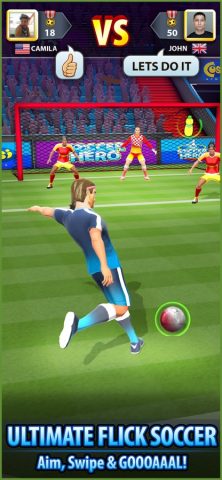 Soccer! Hero для iOS — скриншот 2